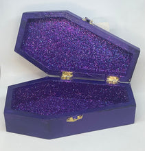 Load image into Gallery viewer, Hand Painted Mini Coffin