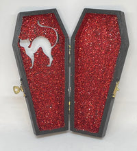 Load image into Gallery viewer, Hand Painted Mini Coffin