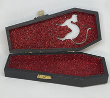 Load image into Gallery viewer, Hand Painted Mini Coffin