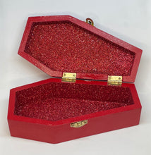 Load image into Gallery viewer, Hand Painted Mini Coffin
