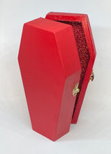 Load image into Gallery viewer, Hand Painted Mini Coffin