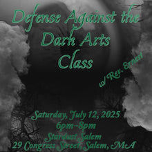 Load and play video in Gallery viewer, Defense Against the Dark Arts Class w/ Rev. Ernest