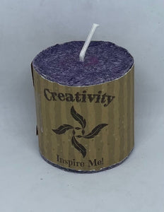 Creativity Pillar Candle