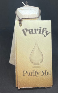 Purify Pillar Candle