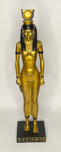 Hathor Statue (Black/Gold)