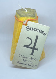 Success Pillar Candle