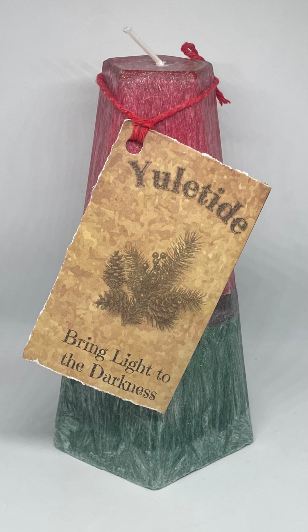 Yuletide Pillar Candle