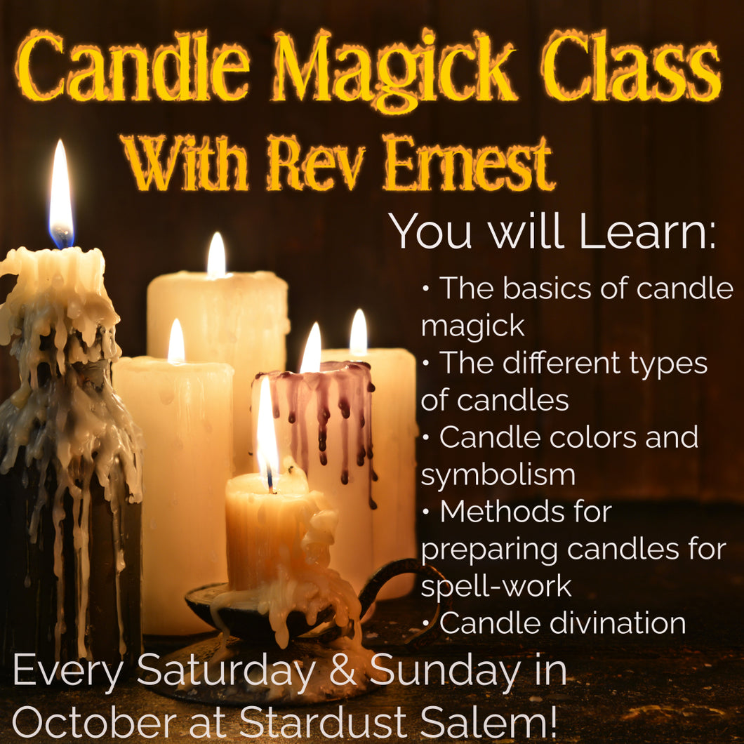 Candle Magick Class w/ Rev Ernest