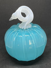 Load image into Gallery viewer, Mini Baby Blue Pairpoint Pumpkin
