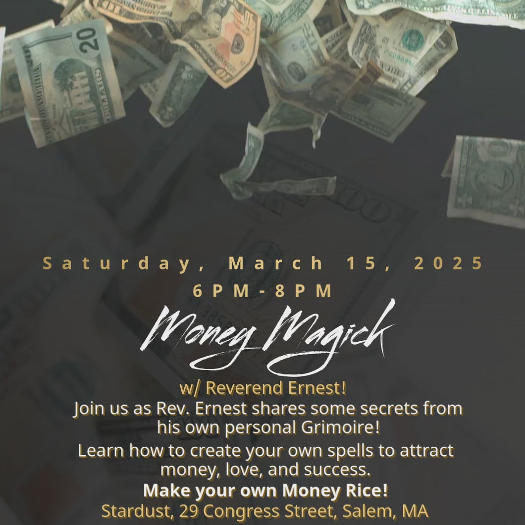 Money Magick Class w/ Rev. Ernest