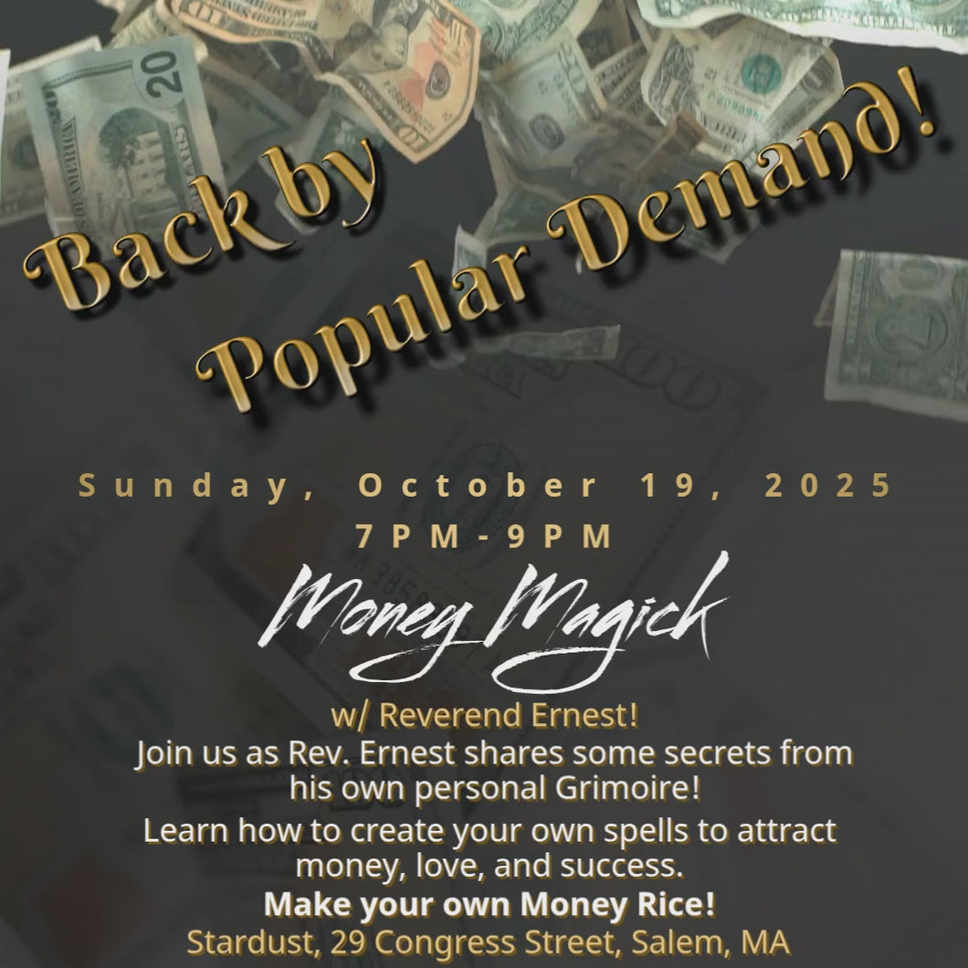 Money Magick Class w/ Rev. Ernest