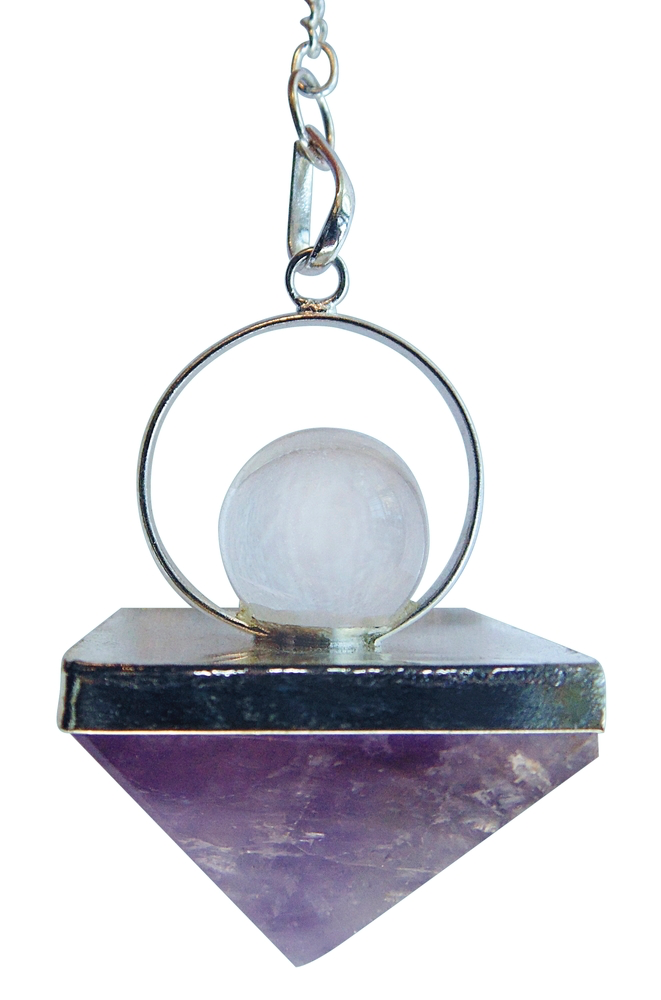 Amethyst Pyramid Pendulum