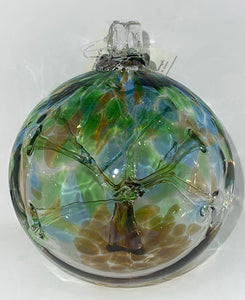 "Summer" Tree of Life Witch Ball