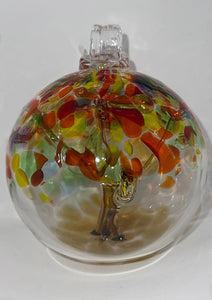 "Fall" Tree of Life Witch Ball